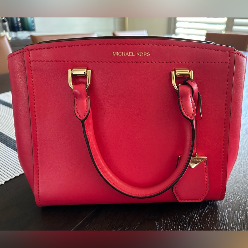 Coral pink Michael Kors Handbag